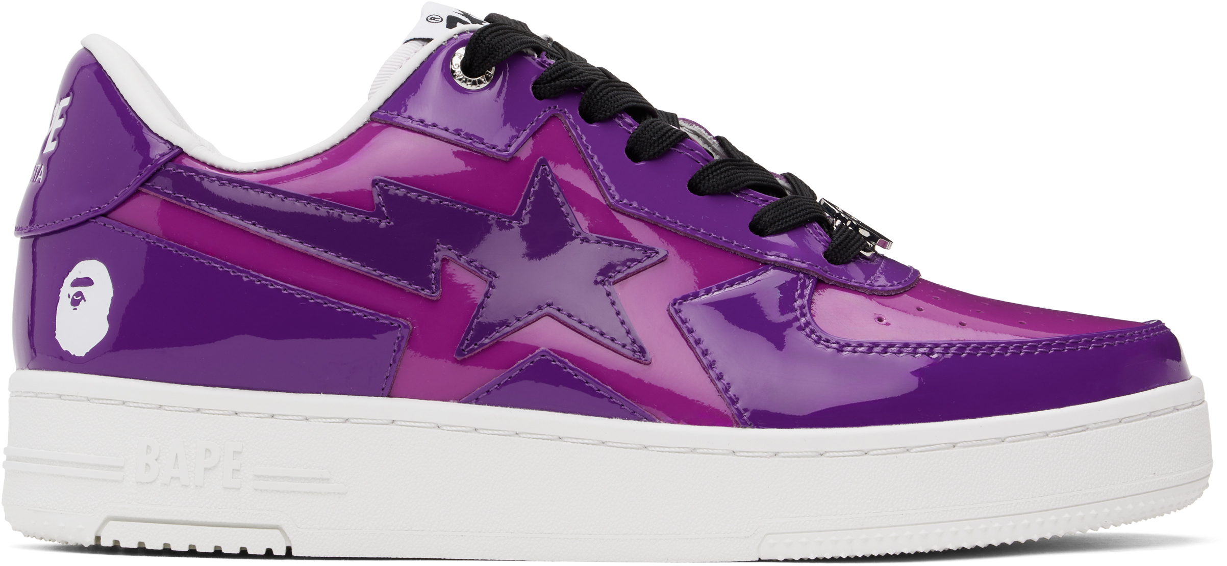 BAPE Purple BAPE STA ICON Sneakers