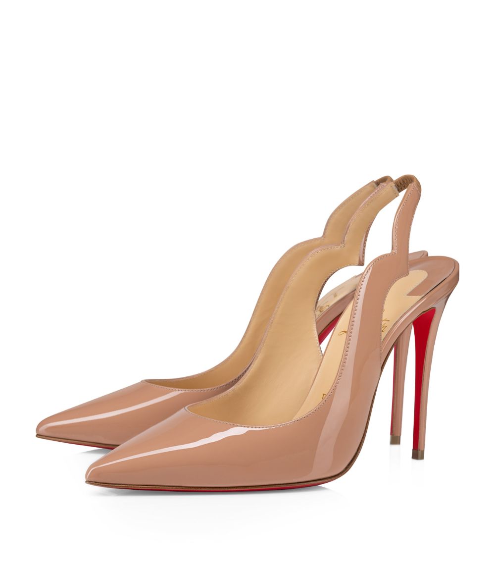 Christian Louboutin Hot Chick Sling 100 Patent Slingback Pump