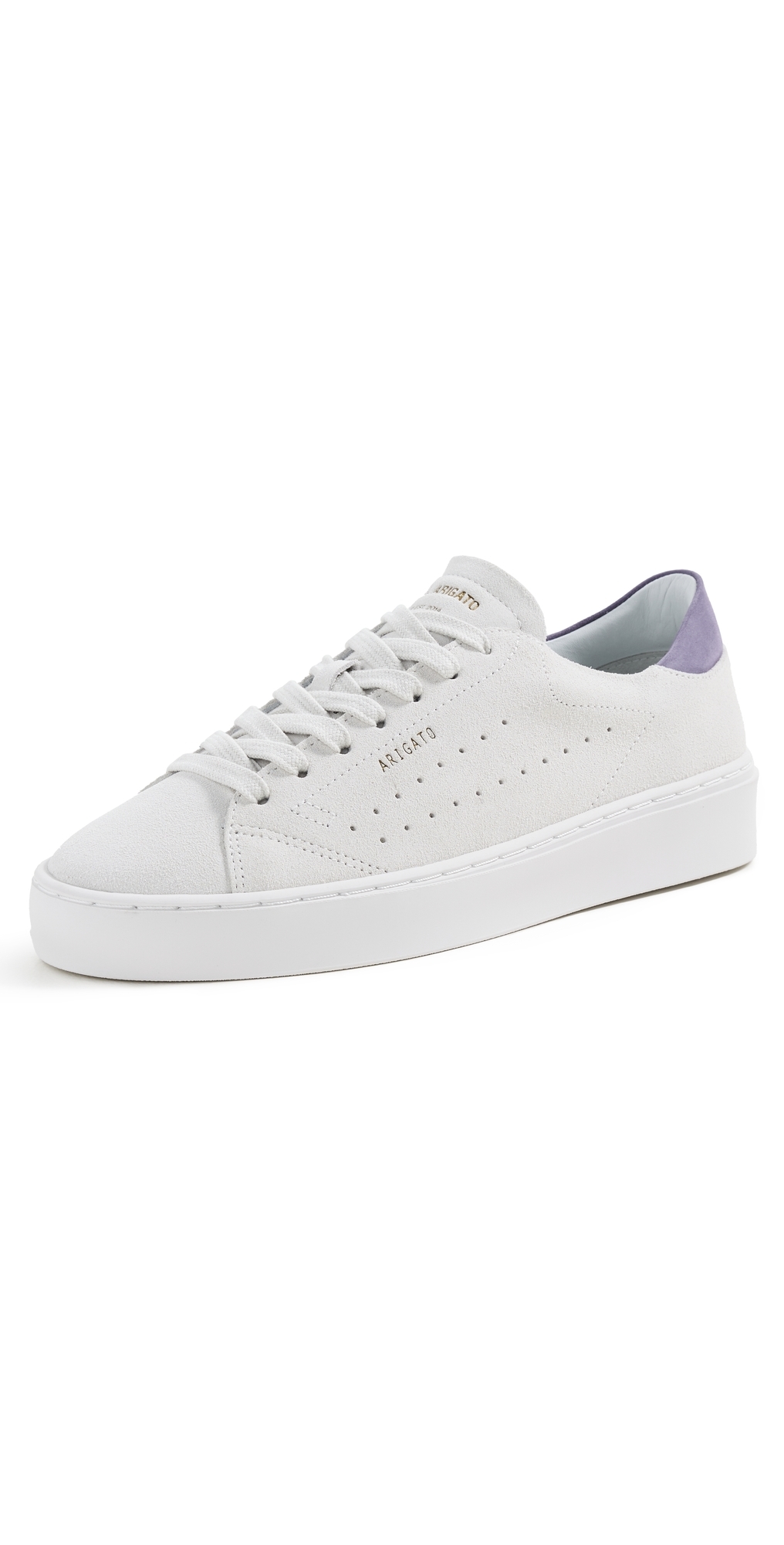 Axel Arigato Court Suede Sneakers Off White/Purple