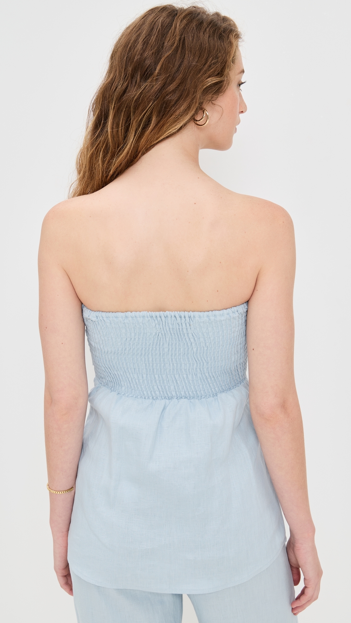 FAITHFULL Boe Tunic Top Sky Blue