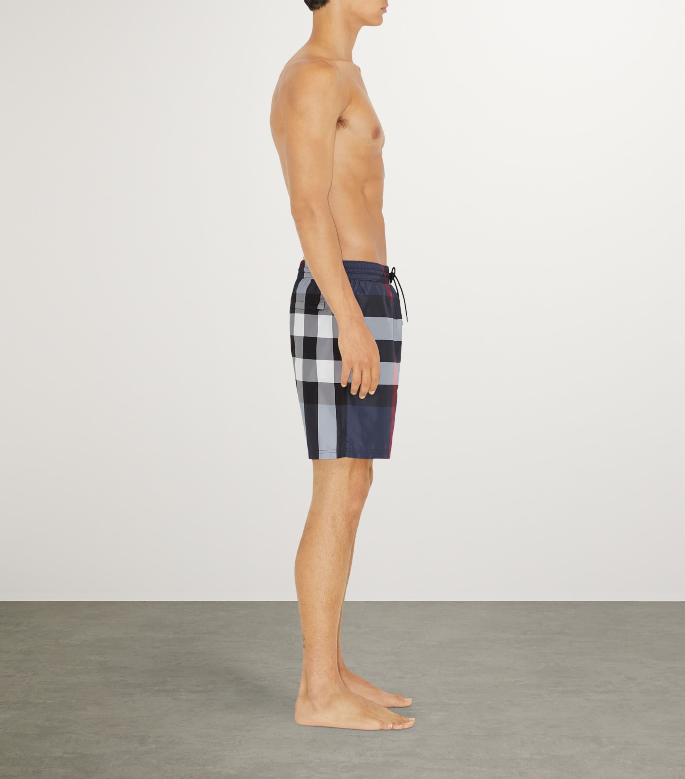 Check Swim Shorts
