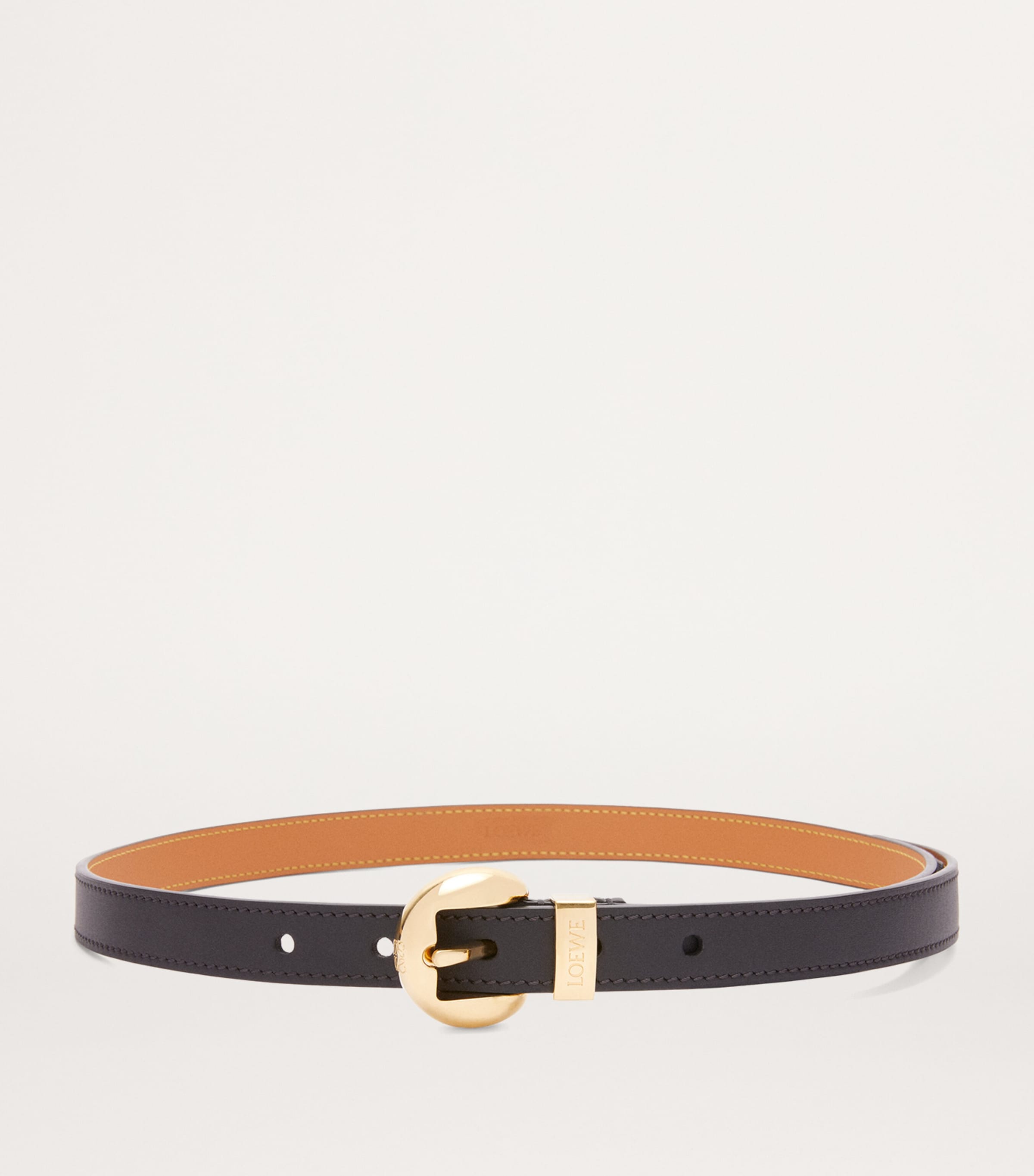 Leather Pebble Belt