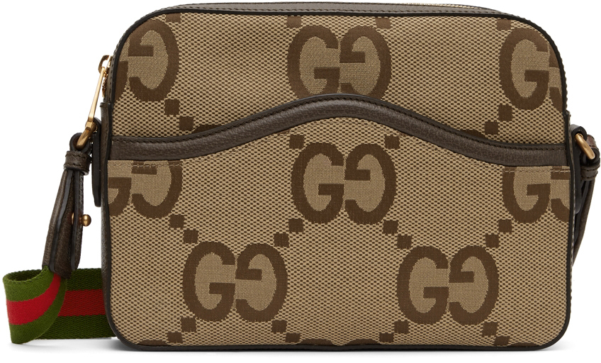 GUCCI Jumbo Gg canvas messenger bag - Realry: Your Fashion Search Engine