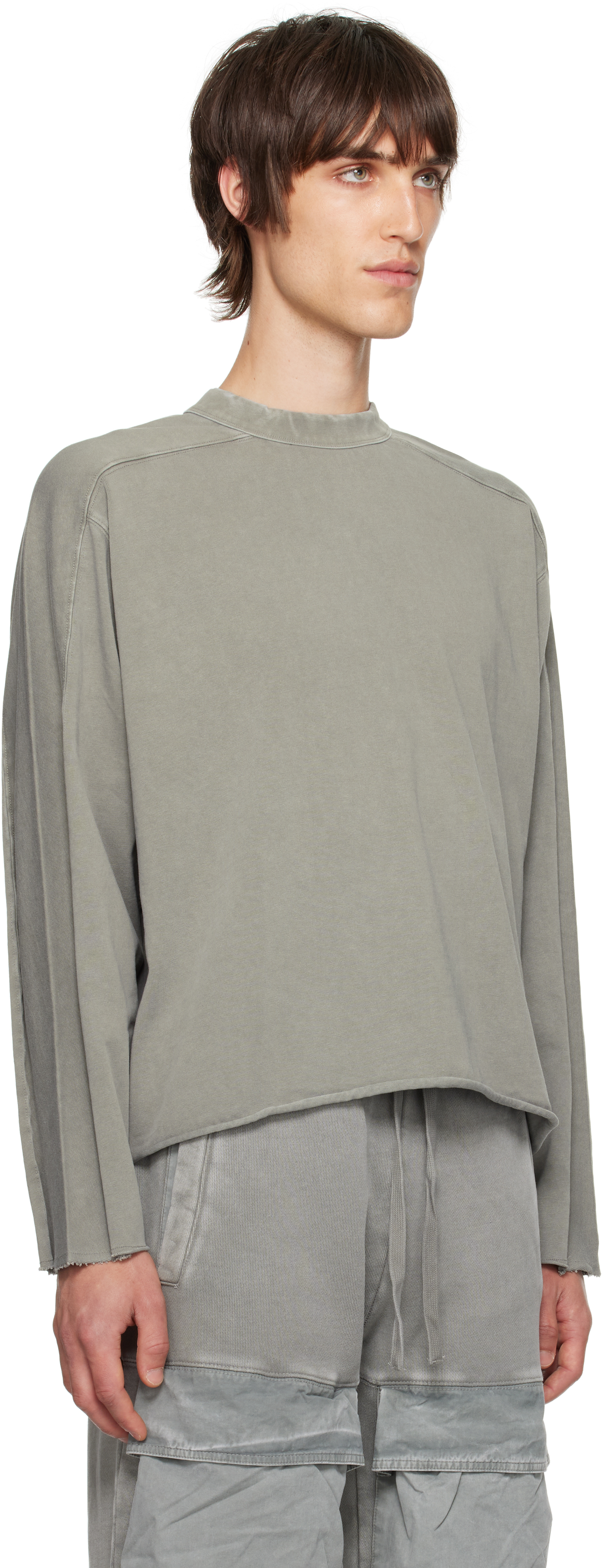 Entire Studios Gray Heavy LS T-shirt
