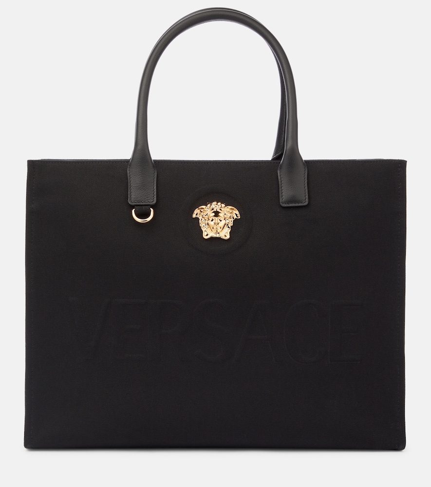 Versace Canvas Tote Bag