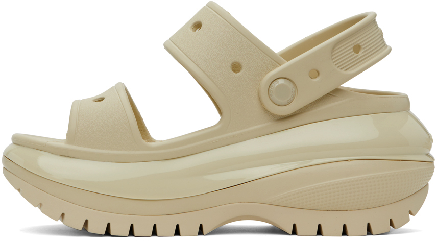Crocs Off-White Mega Crush Sandals