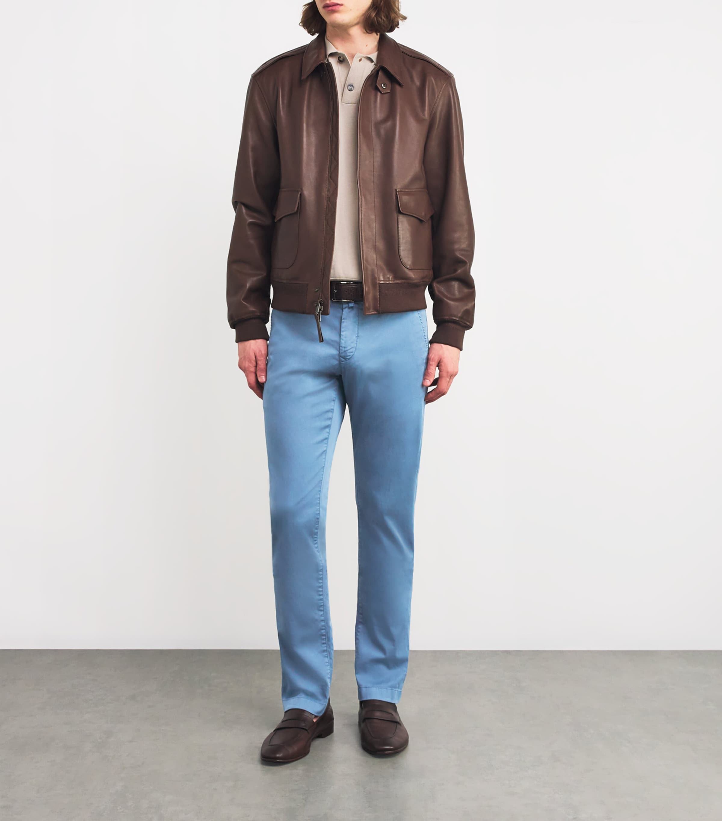 Cotton Bobby Slim Chinos