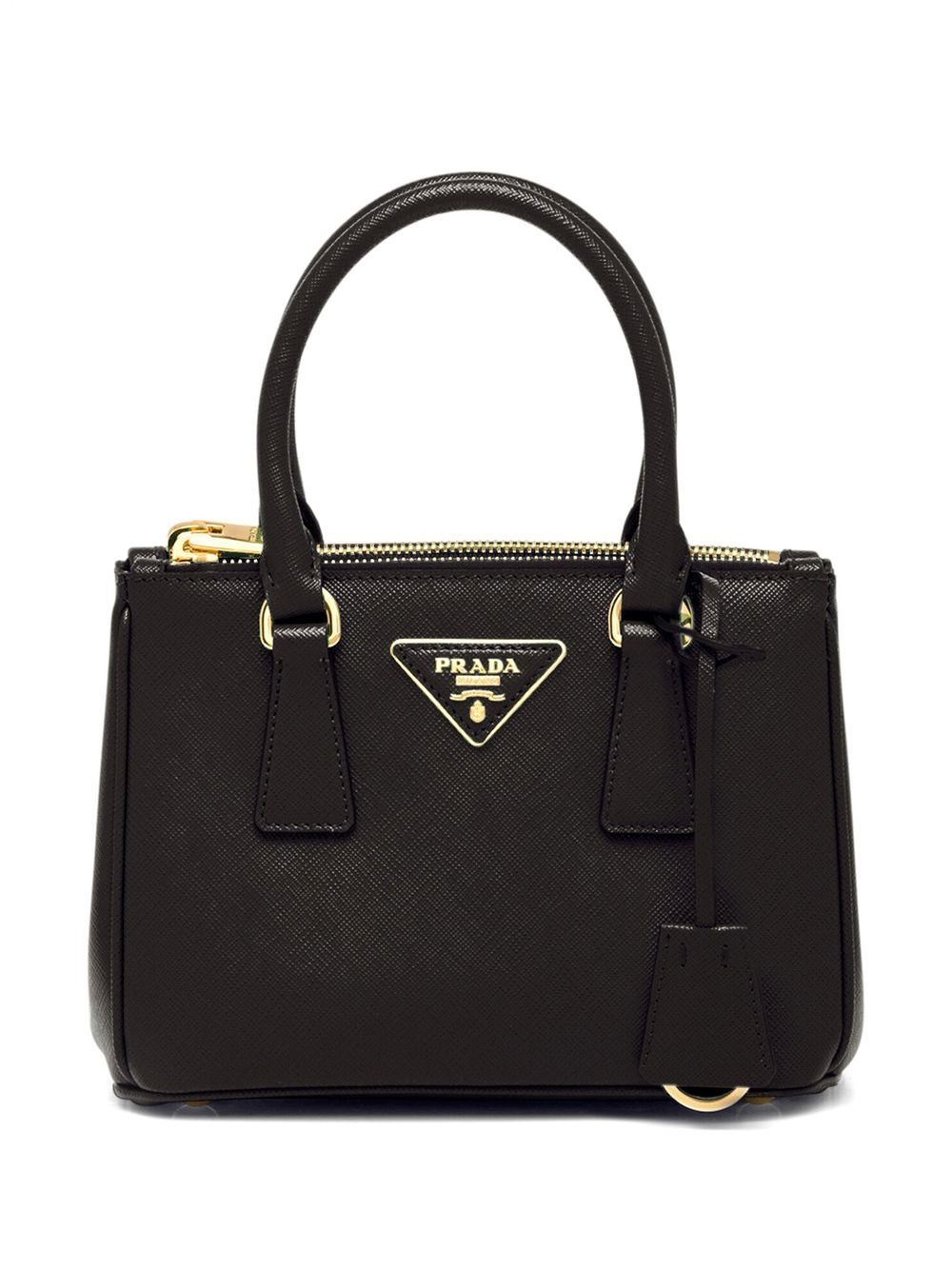 Galleria saffiano leather mini-bag, Prada