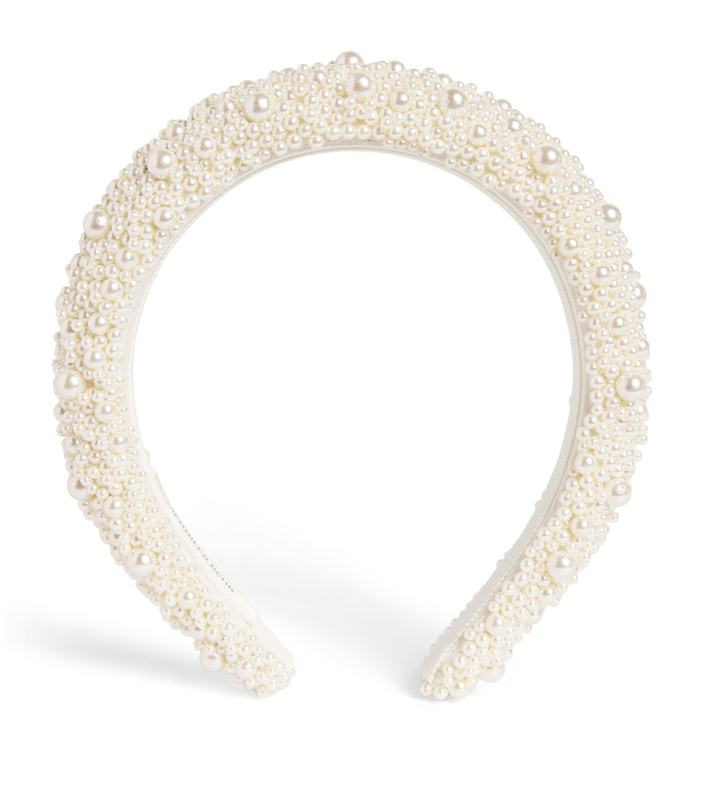 Jennifer Behr Silk Embellished Bailey Headband