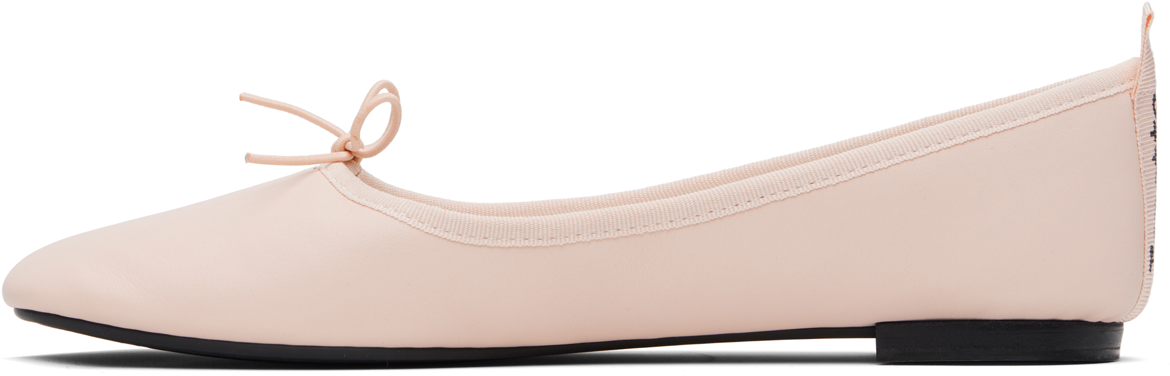 Repetto Pink Garance Square-Toe Ballerina Flats