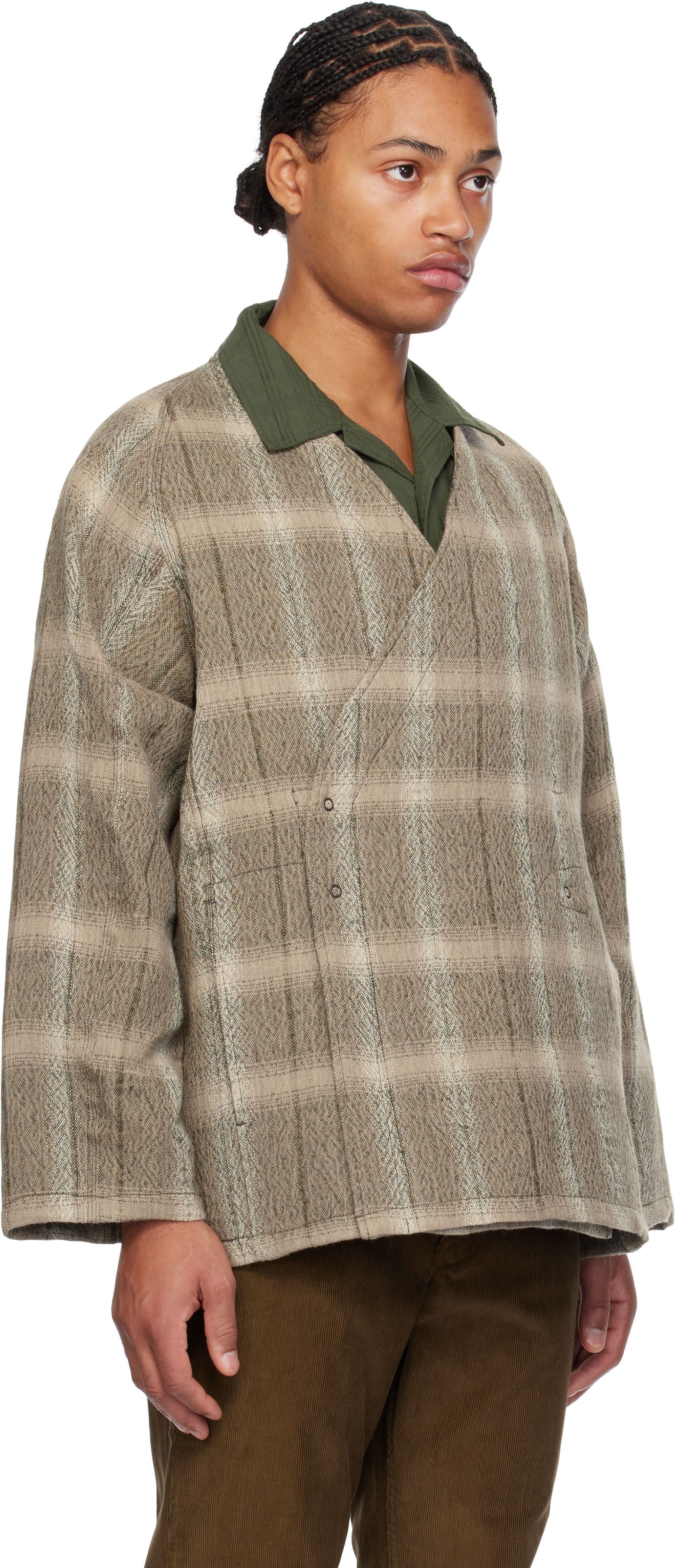 NEEDLES Khaki Samue Jacket