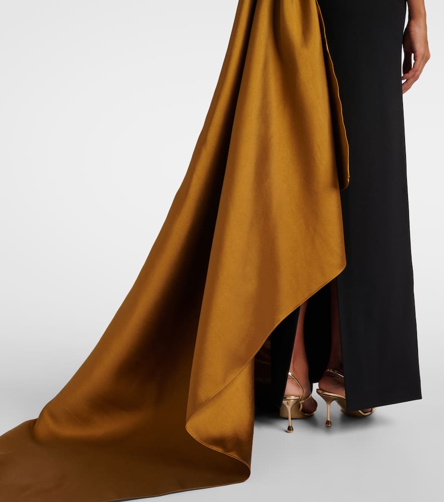 Solace London Kinsley draped gown