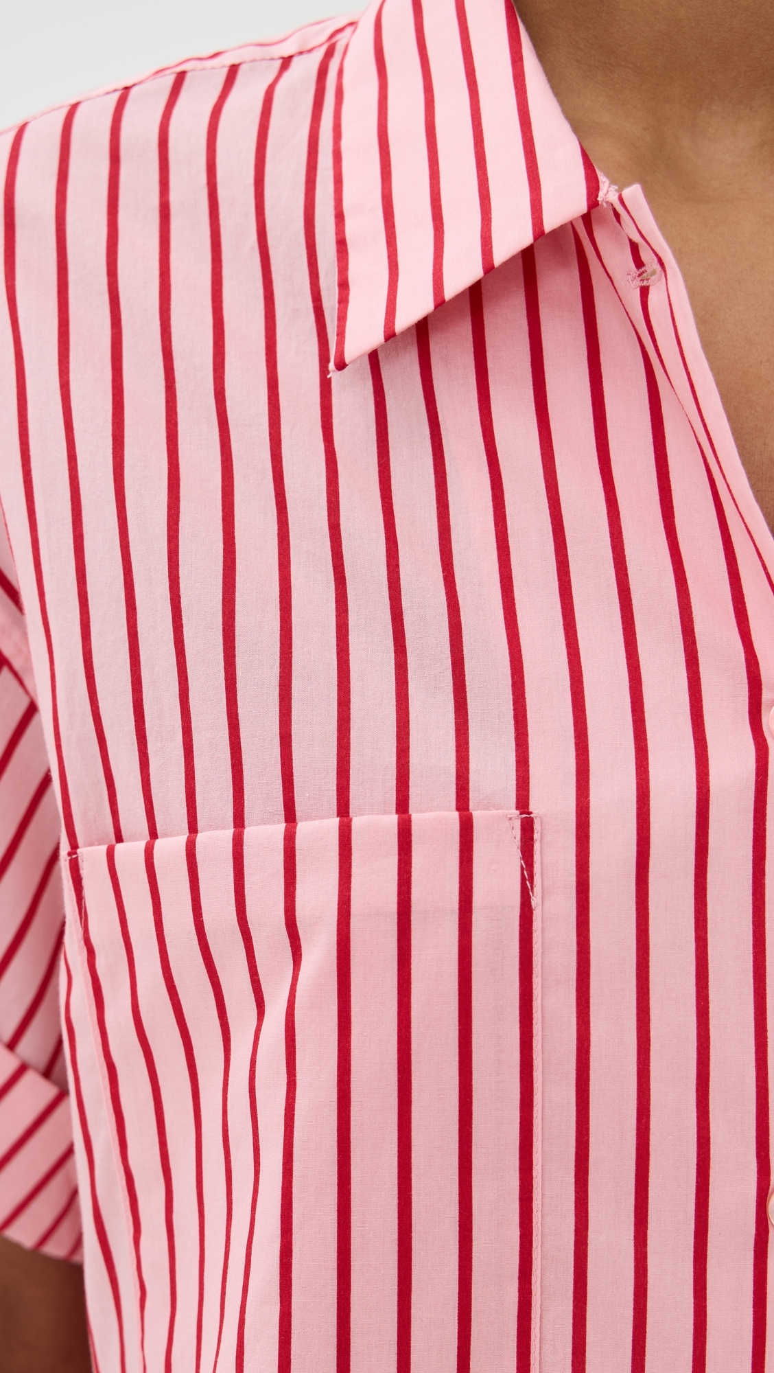 STAUD Channing Top Montauk Stripe