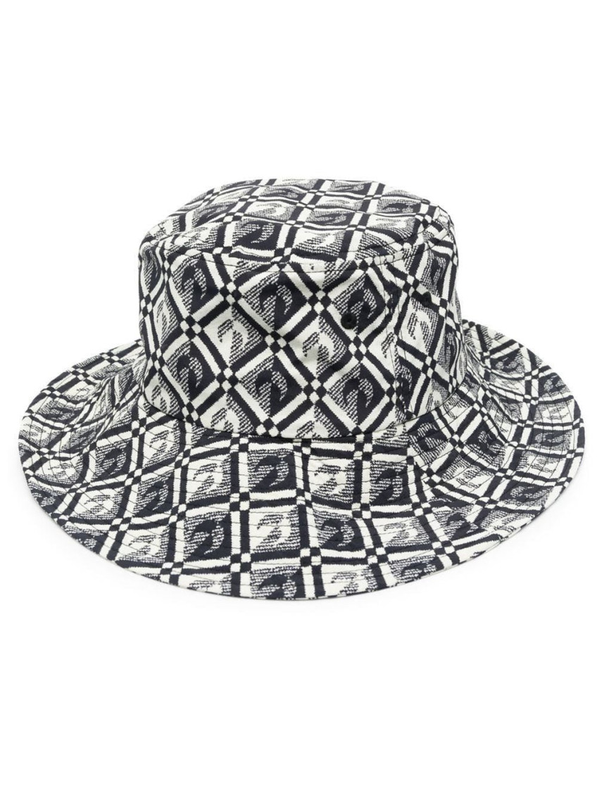 Black & White Print Bucket Hat