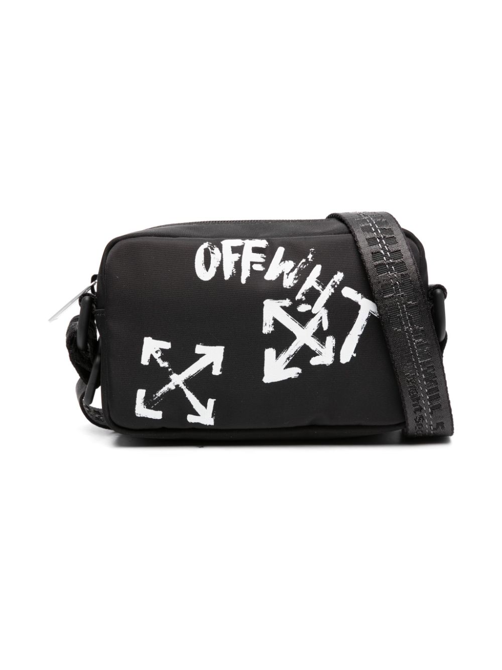 Off-White Logo-Print Shoulder Bag - Black for Men