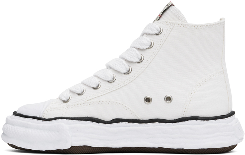 Maison MIHARA YASUHIRO White Peterson23 OG Sole Canvas High-Top Sneakers