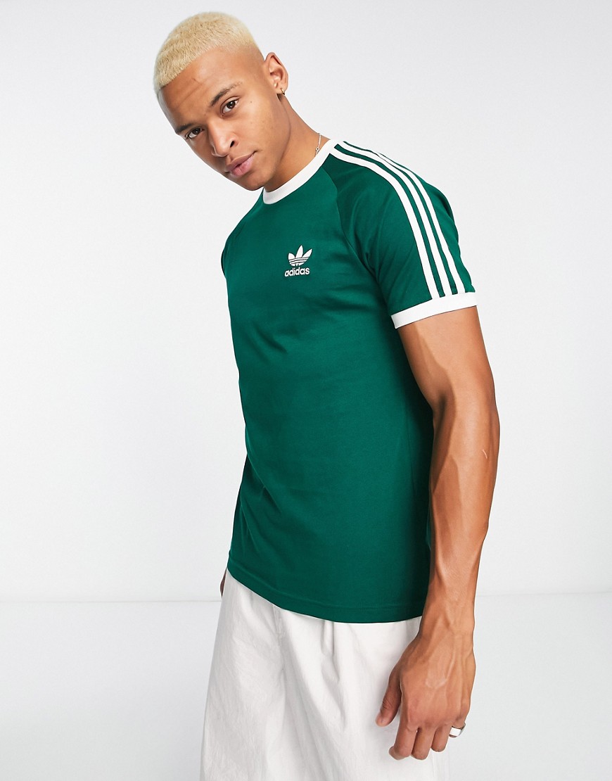 adidas dark green t shirt