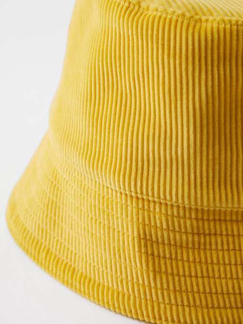 Anagram-patch corduroy bucket hat | LOEWE