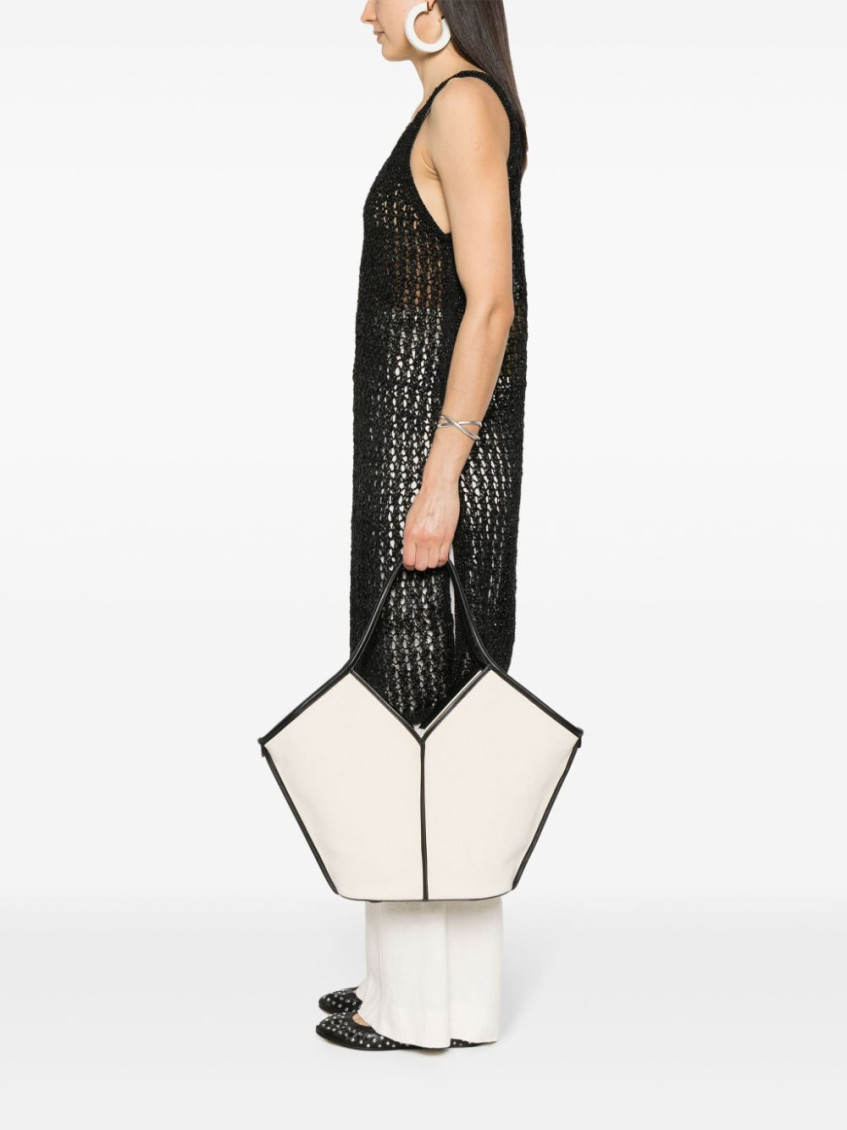 Off White Calella canvas tote bag