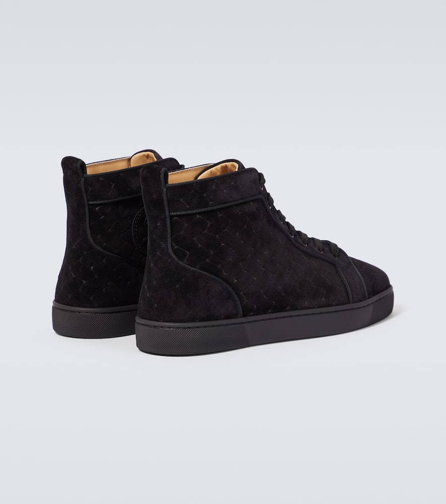 Louis suede high-top sneakers