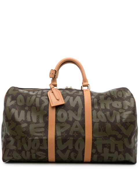 Louis Vuitton Stephen Sprouse Orange Graffiti Monogram Keepall 50