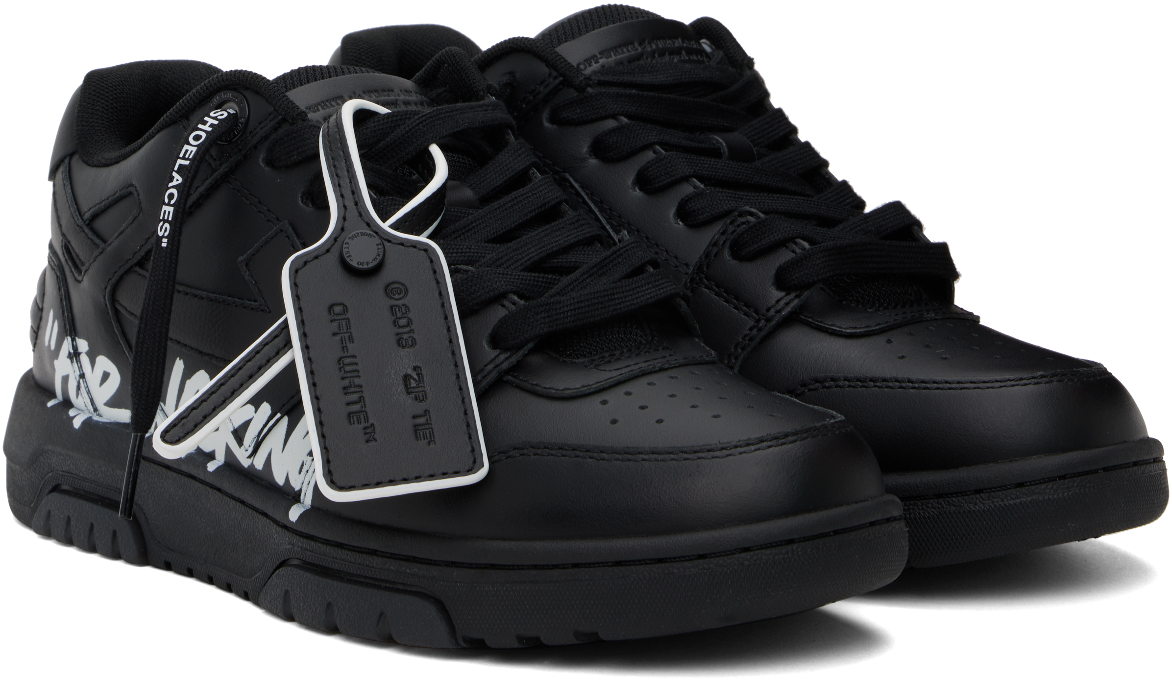 Off-White Black Out Of Office Sneakers