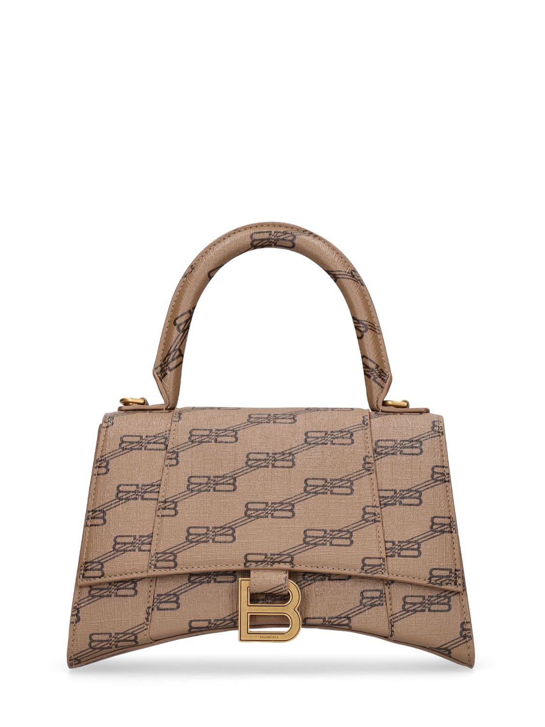 Balenciaga Beige Small Hourglass Bag Balenciaga