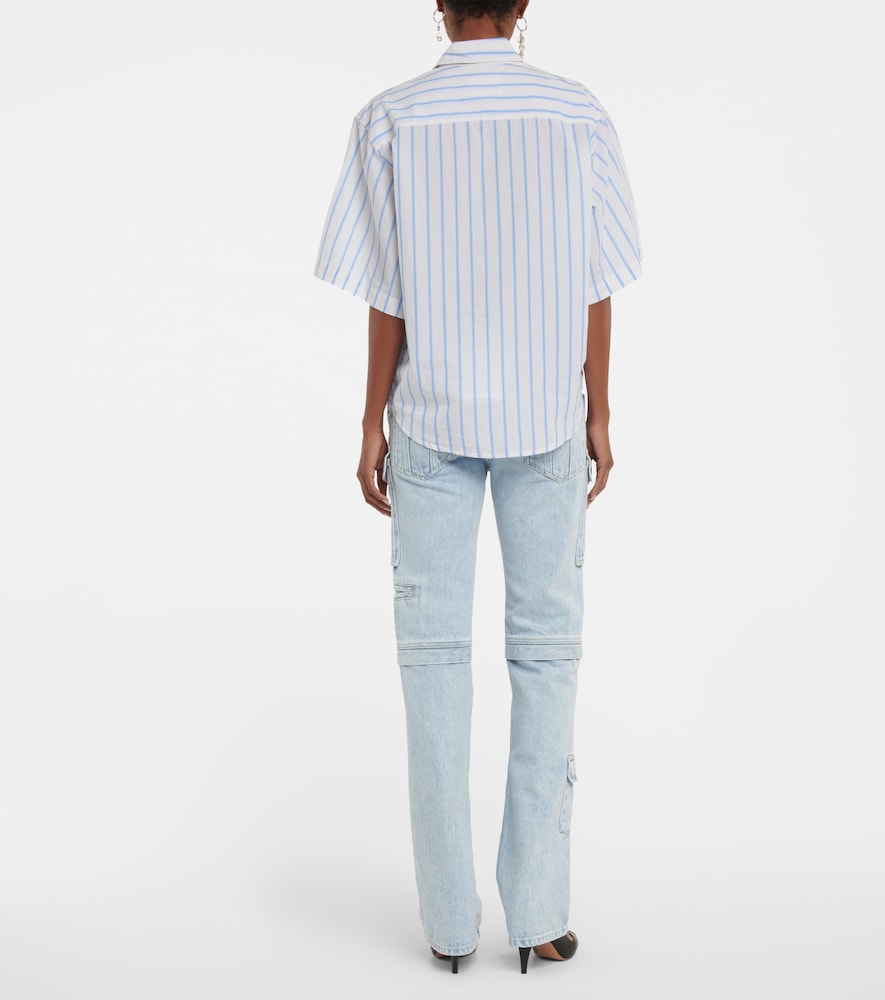 Nulenci striped cotton shirt