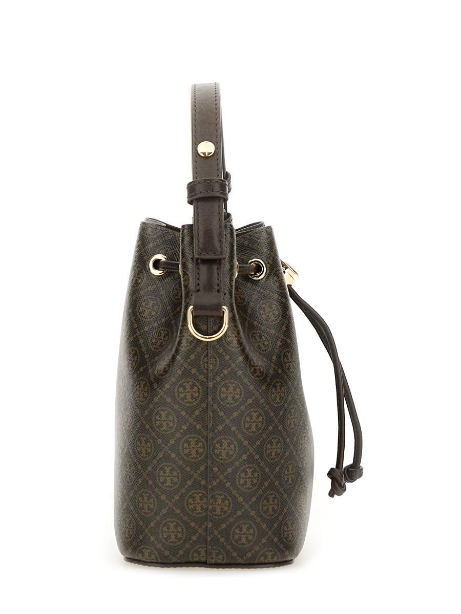 "T Monogram" Bucket Bag