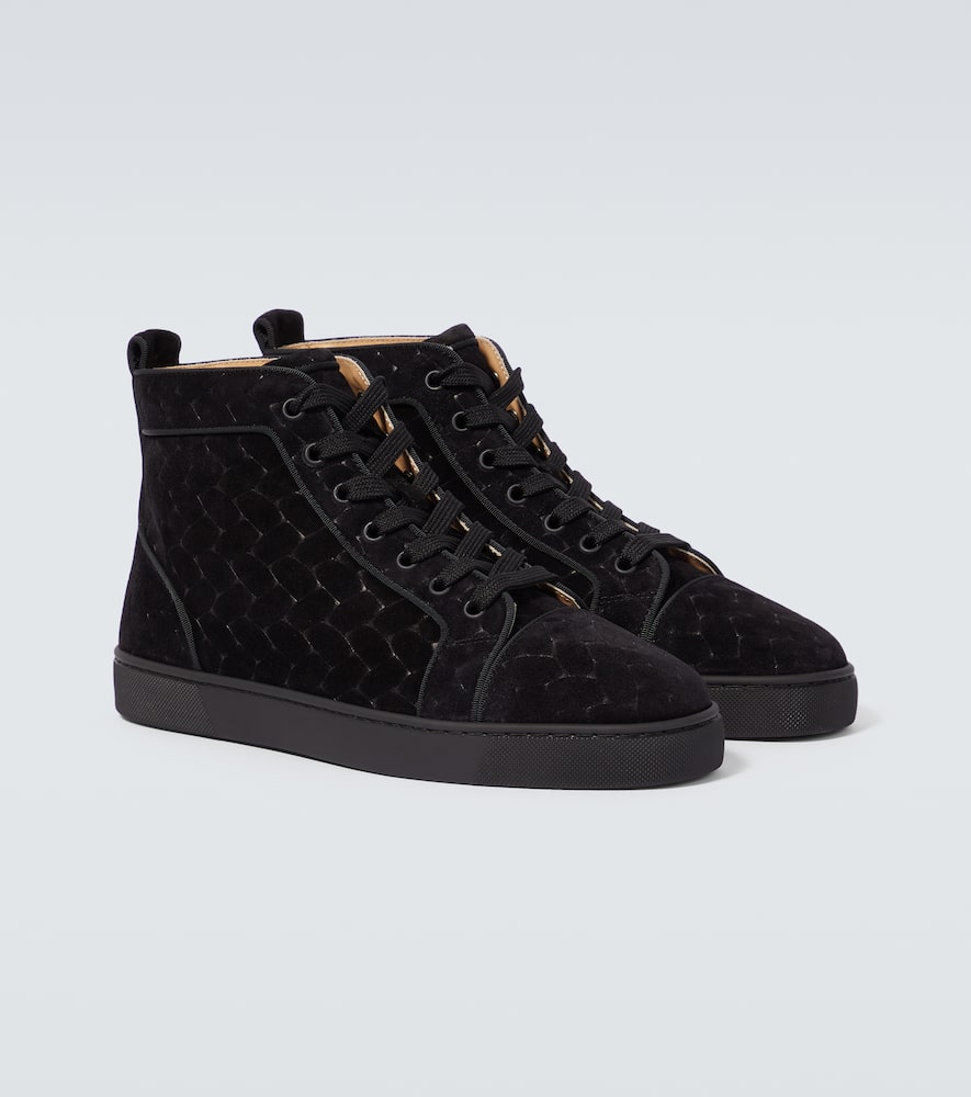 Louis suede high-top sneakers