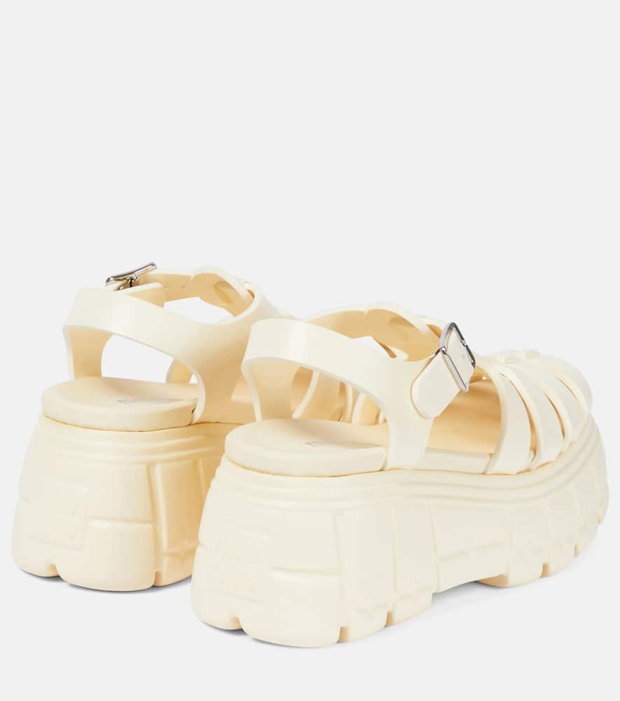 Fisherman platform sandals