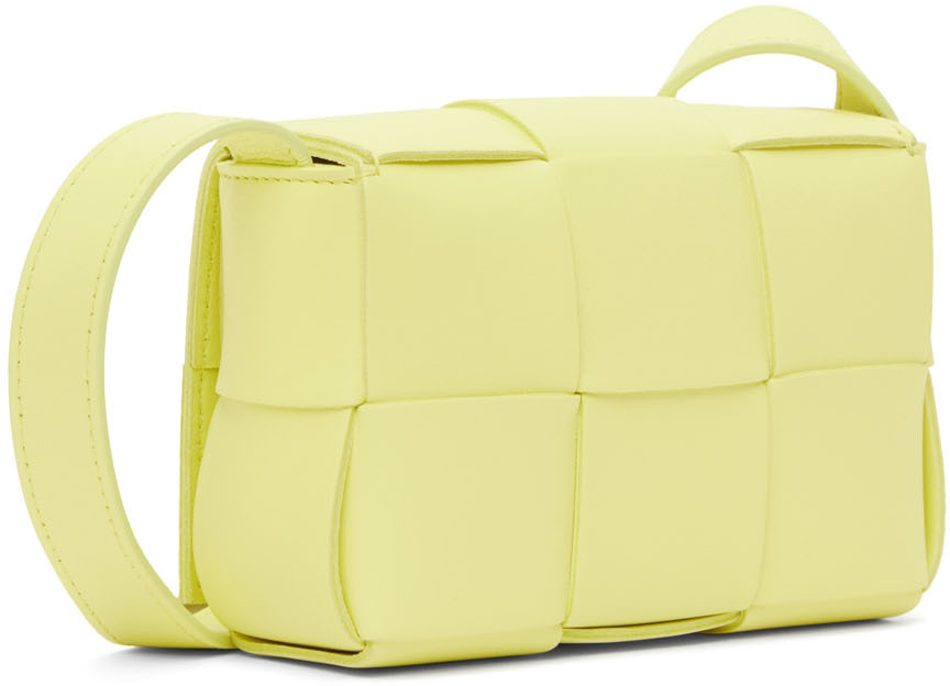 Bottega Veneta Padded Cassette Bag in Sherbert - Yellow