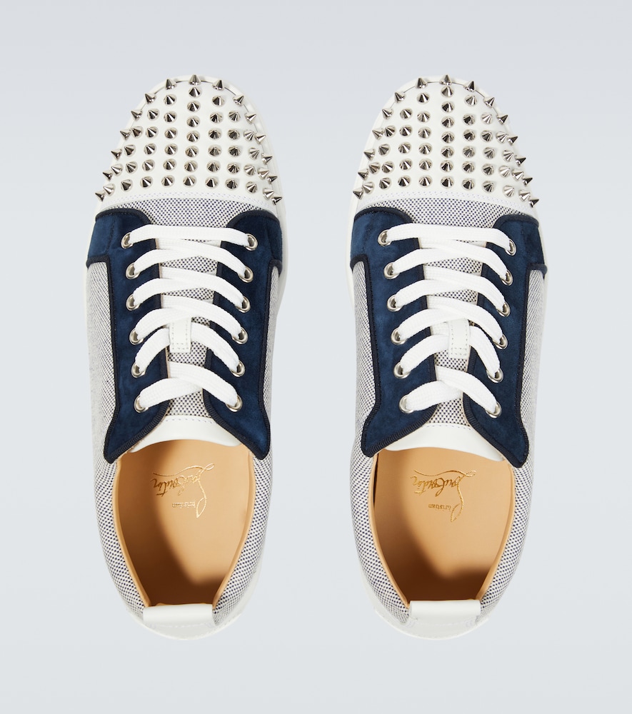 Christian Louboutin Louis Junior Spikes sneakers - Realry: A global fashion  sites aggregator