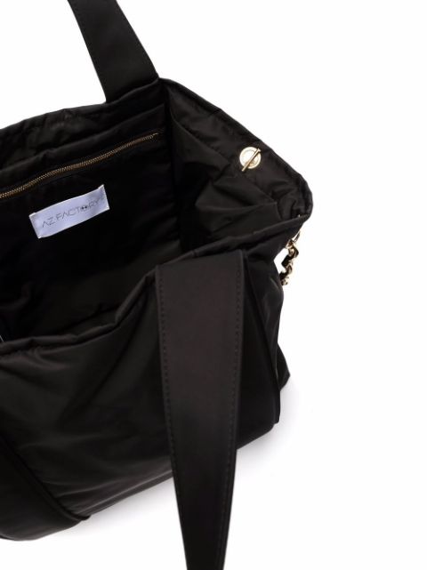 AZ 팩토리 허깅 체인 트리밍 토트 백 BAG005NY9