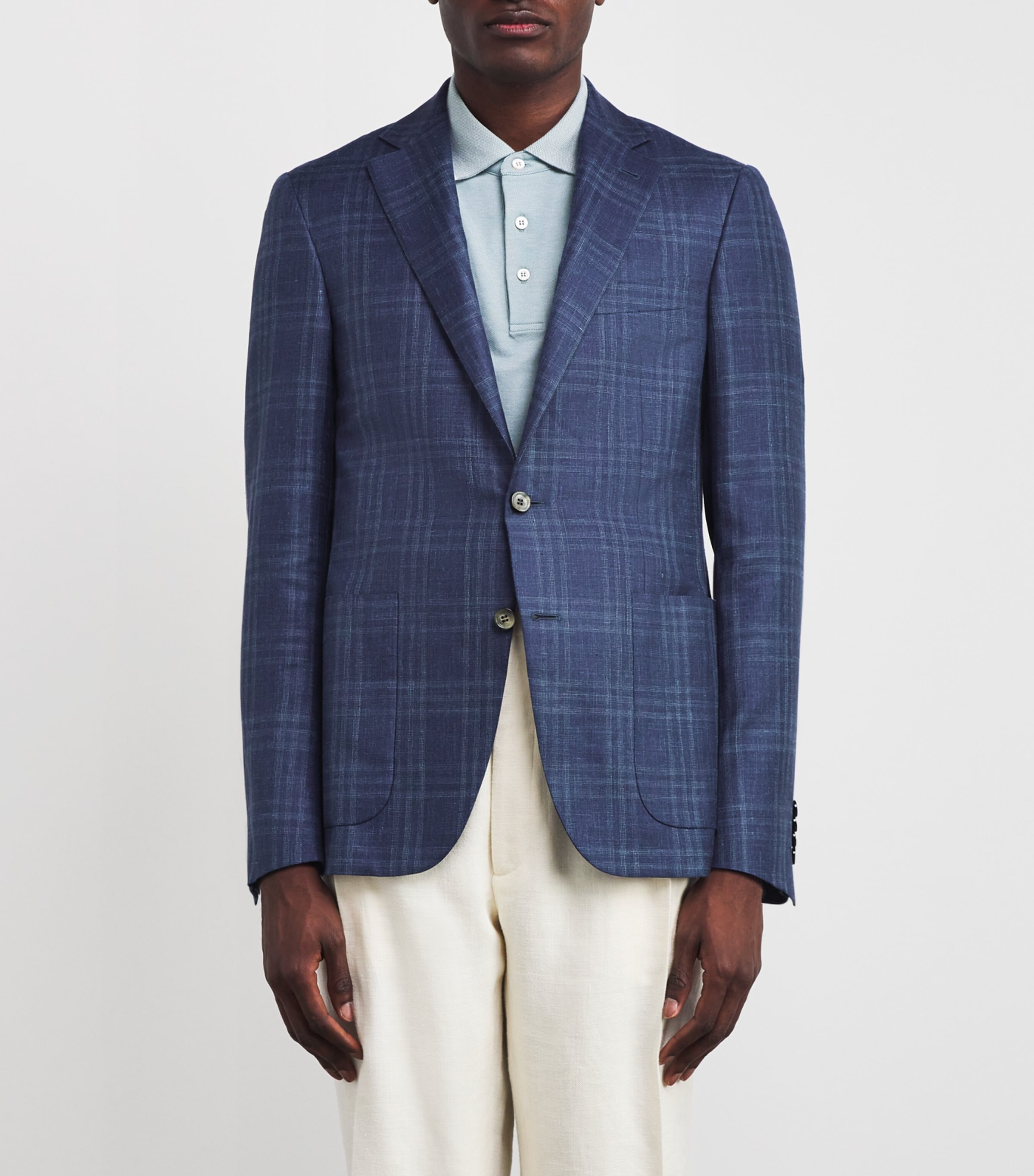 Wool-Silk-Linen Kei Blazer