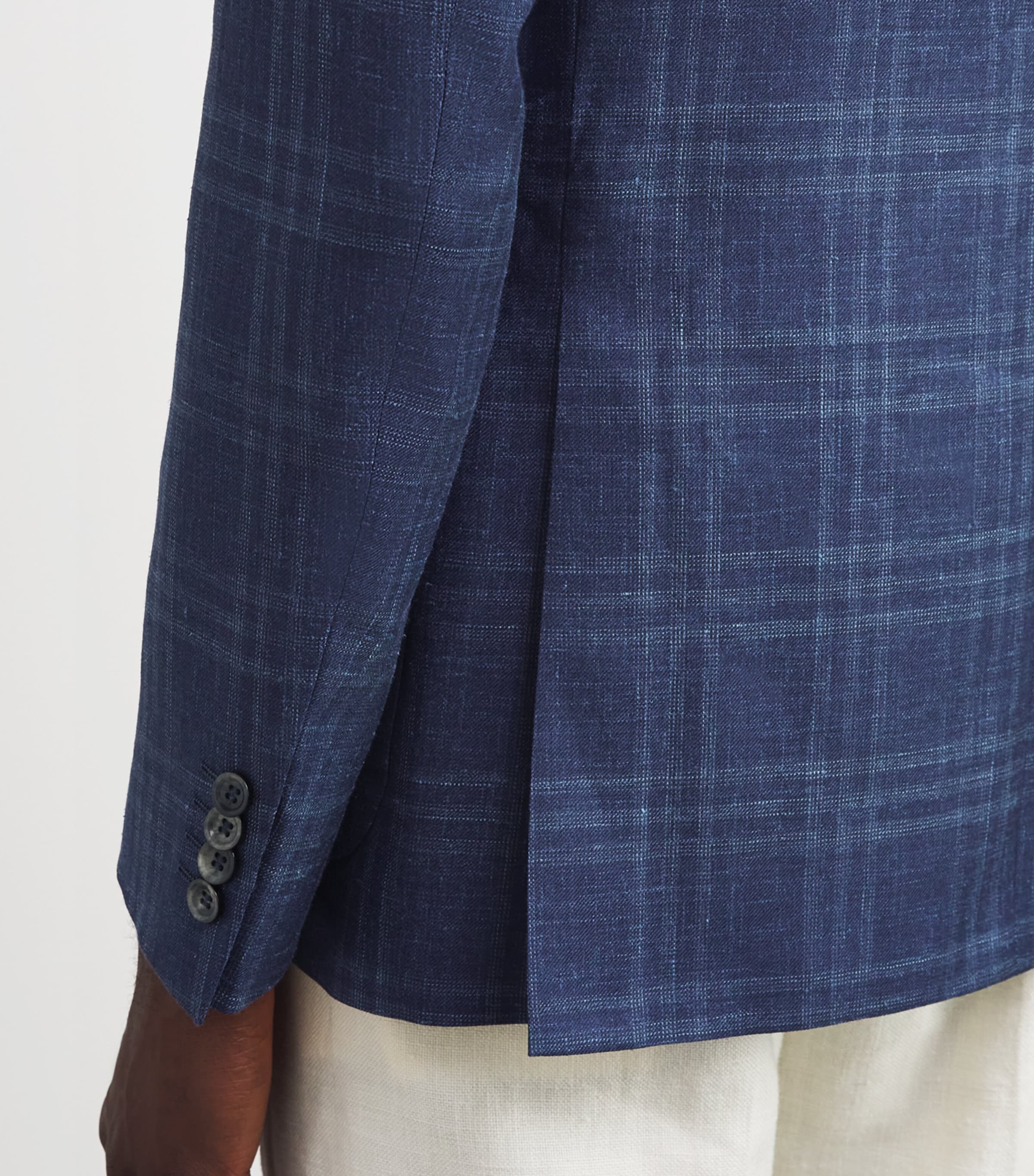 Wool-Silk-Linen Kei Blazer