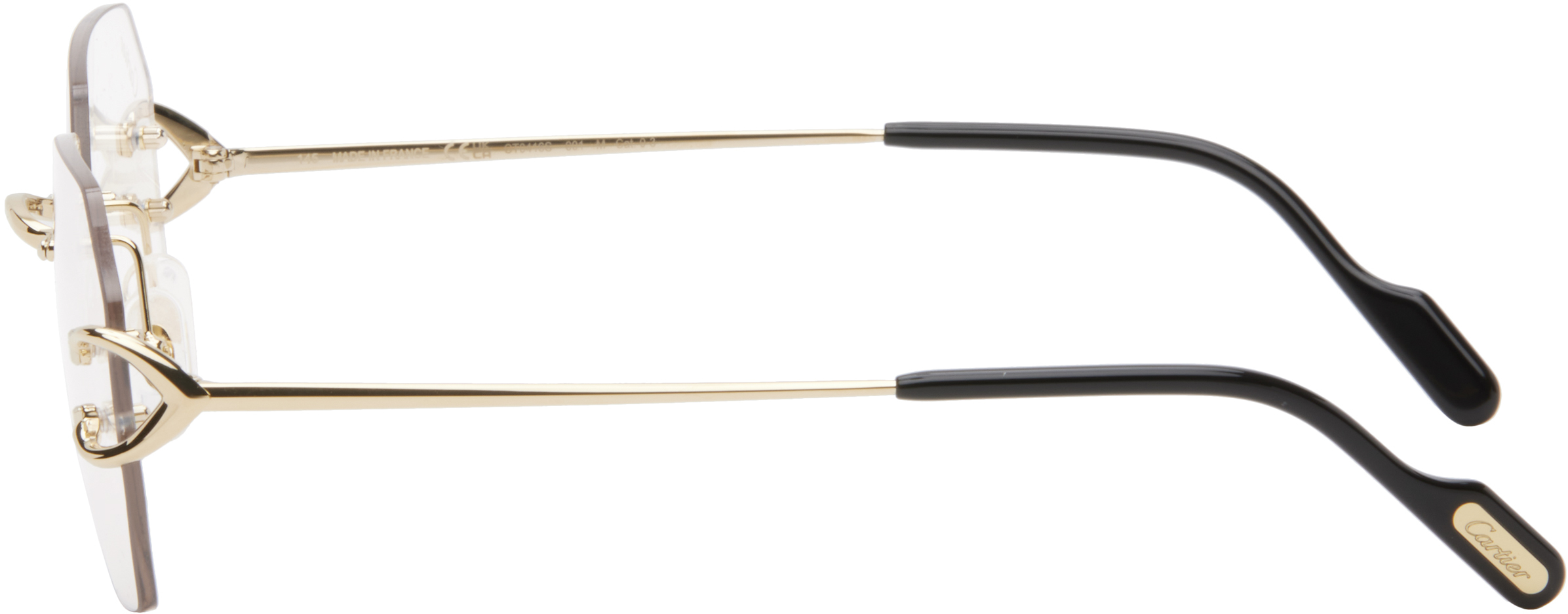 Gold 'Signature C de ' Glasses
