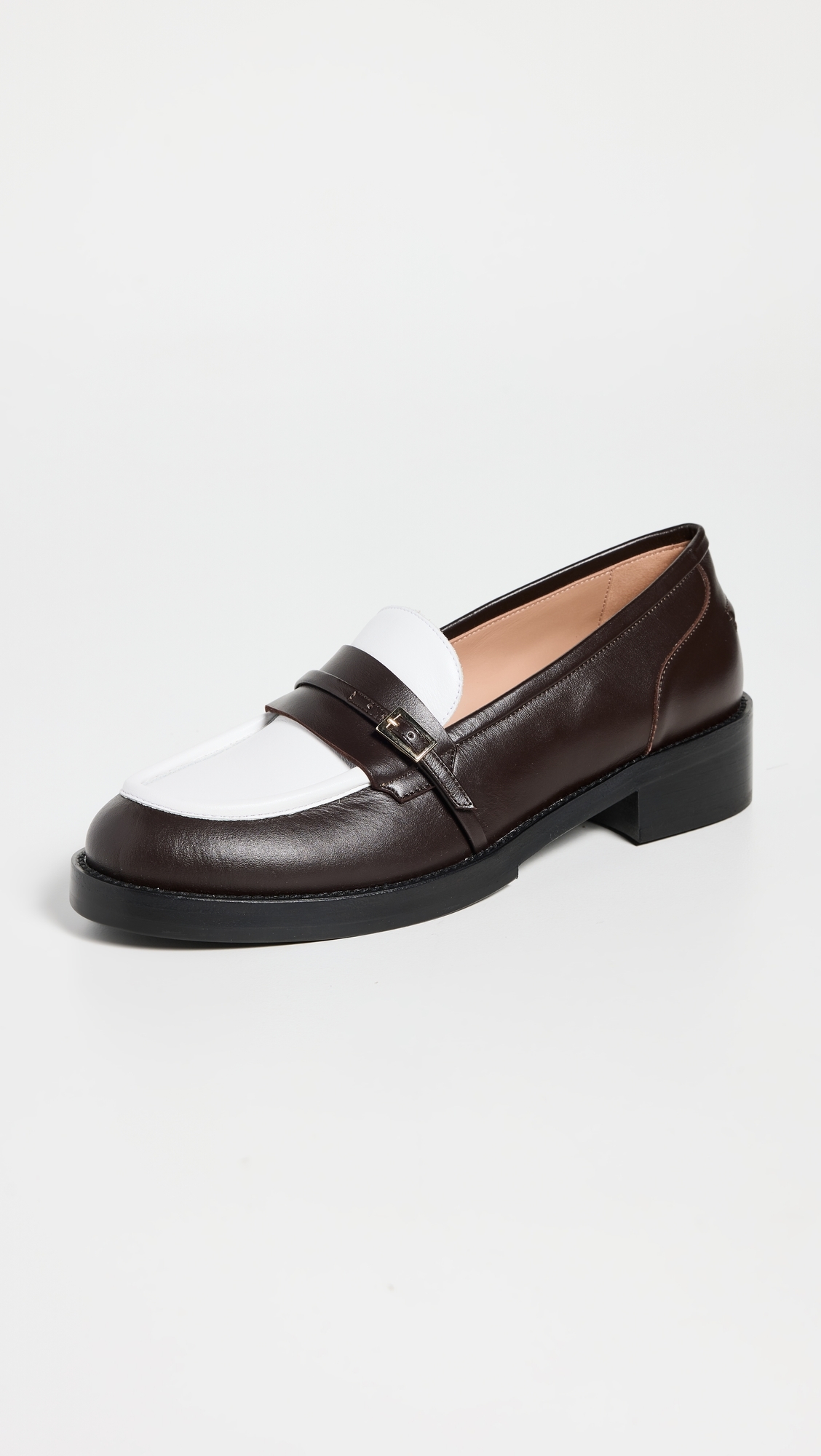 Keiona Loafers Ebony/White