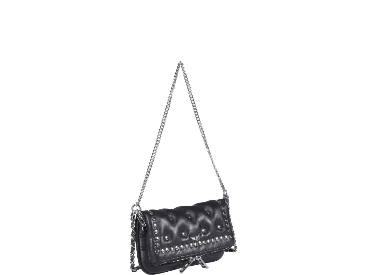 Zadig & Voltaire Rock Nano Rider Crossbody Bag in Black