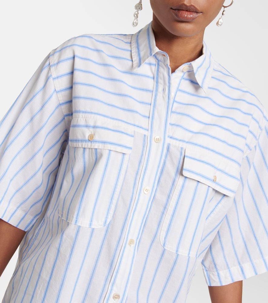 Nulenci striped cotton shirt