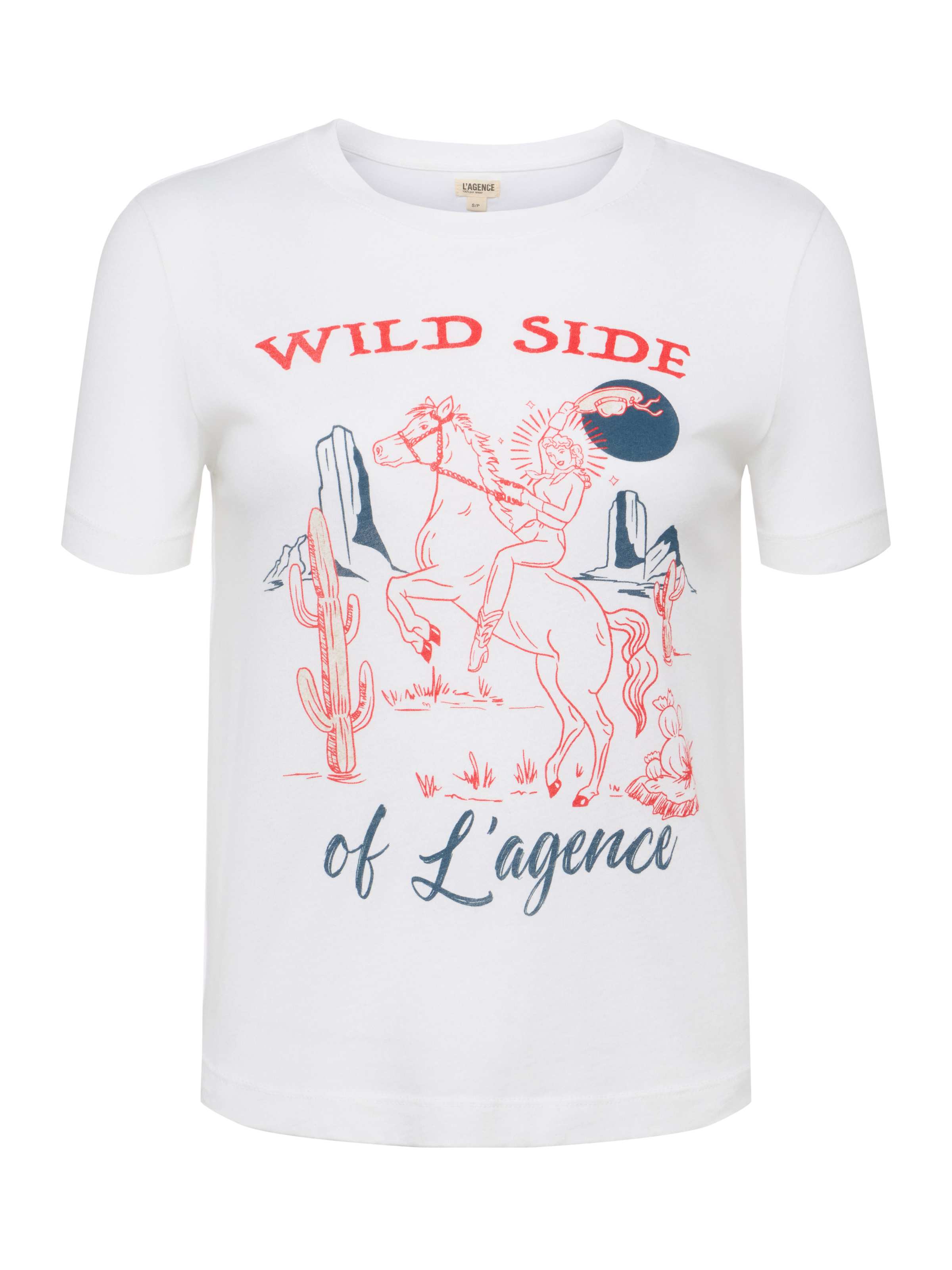 Eliza Graphic T-Shirt In White