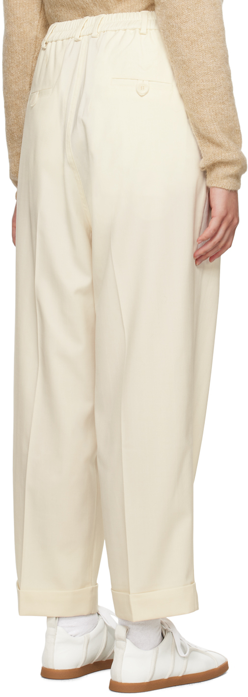 Cordera Off-White Tailoring Trousers
