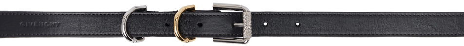 Givenchy Black Voyou Belt