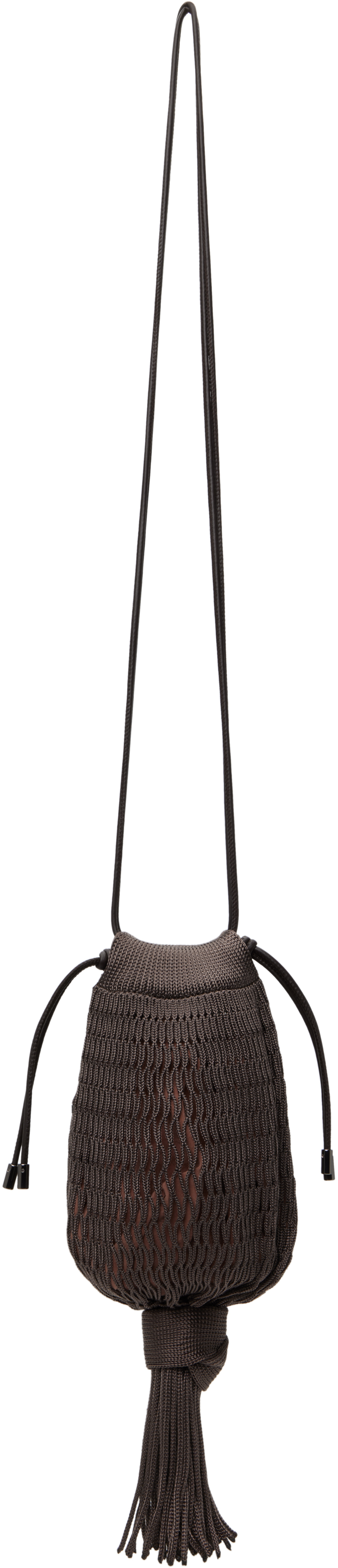 LEMAIRE Brown FILT Edition Octopus Pouch