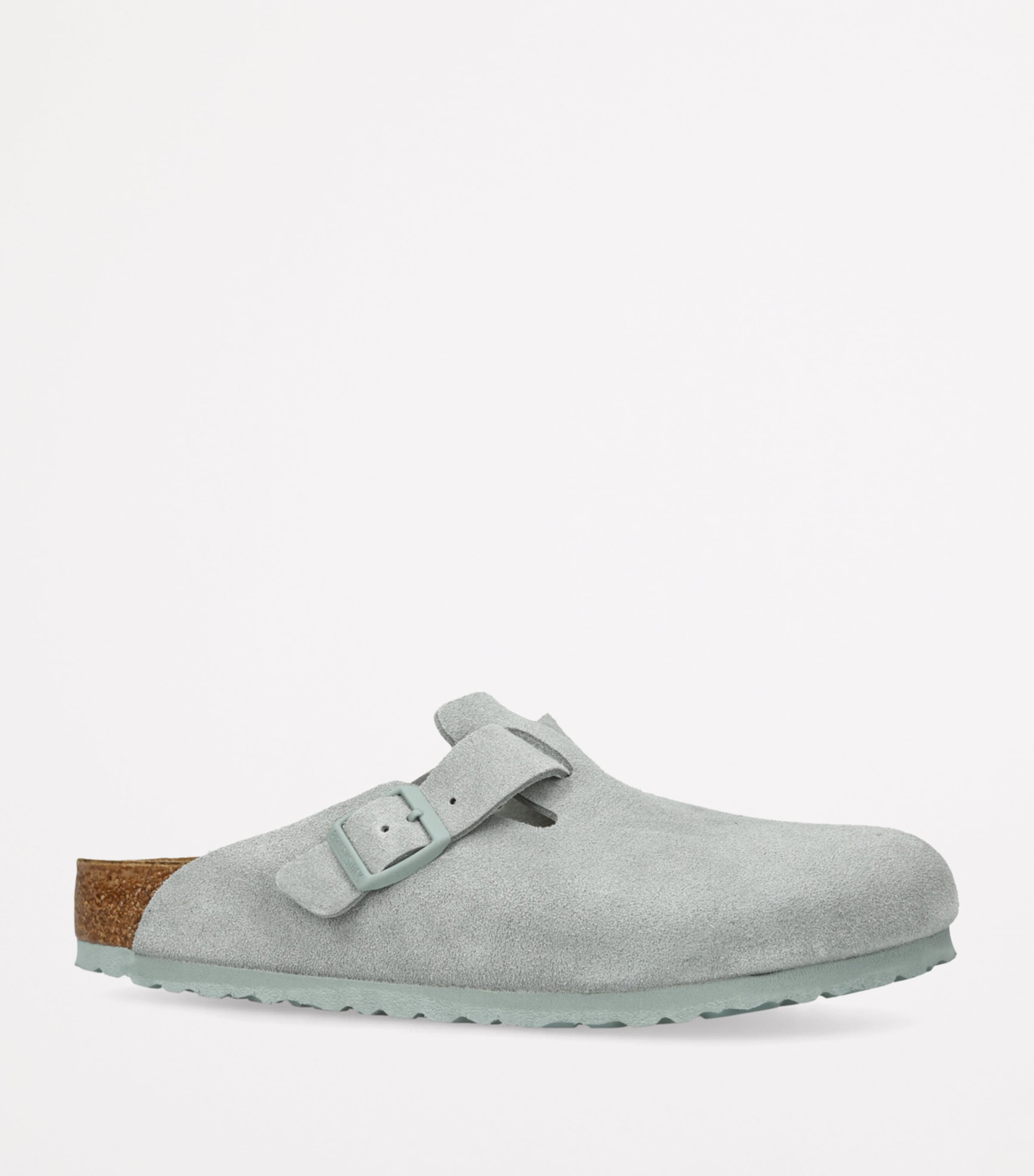 Suede Boston Clogs