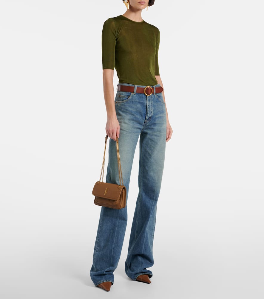 Niki Mini leather shoulder bag