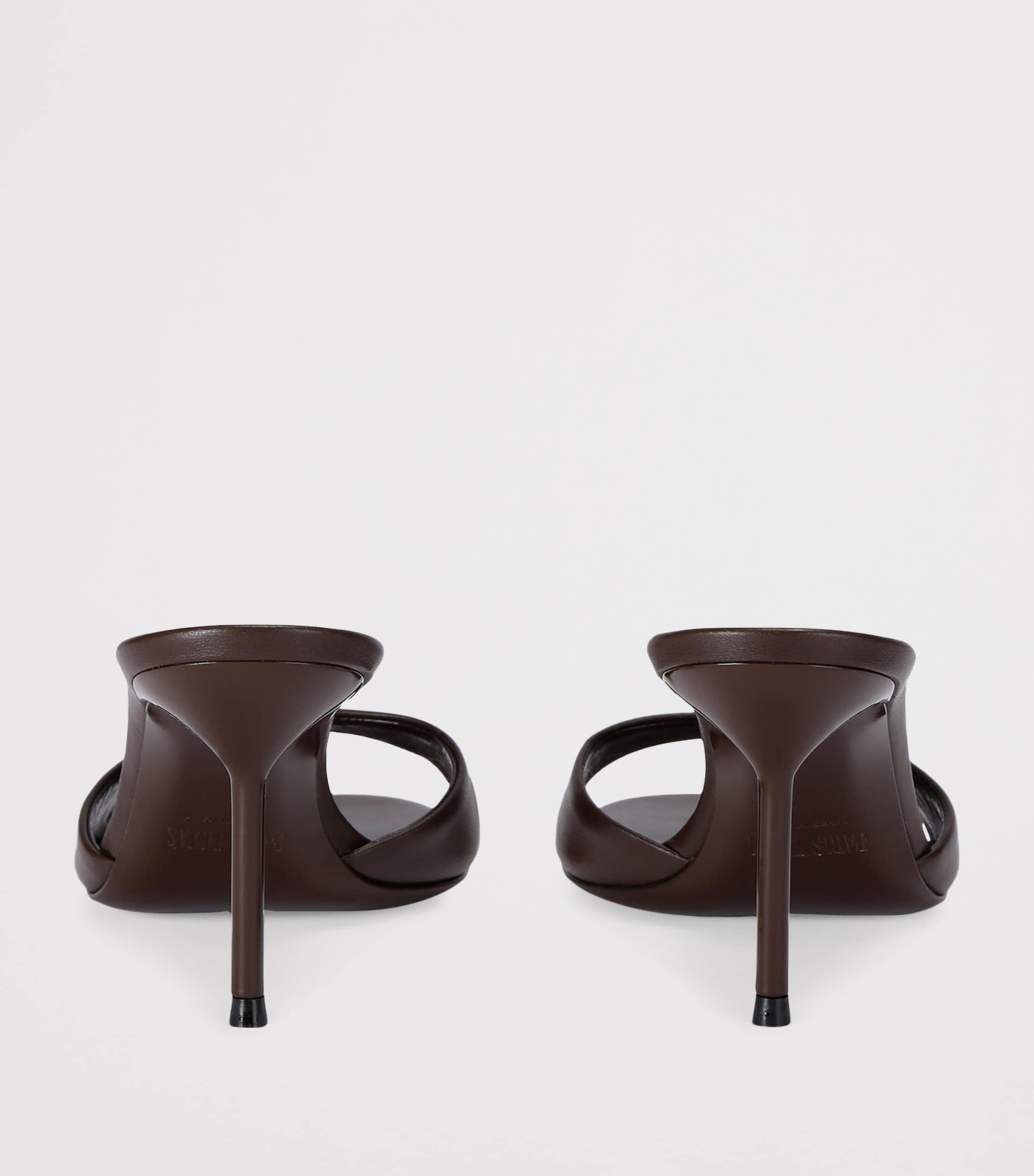 Paris Texas Nappa Leather Lidia Mules 70