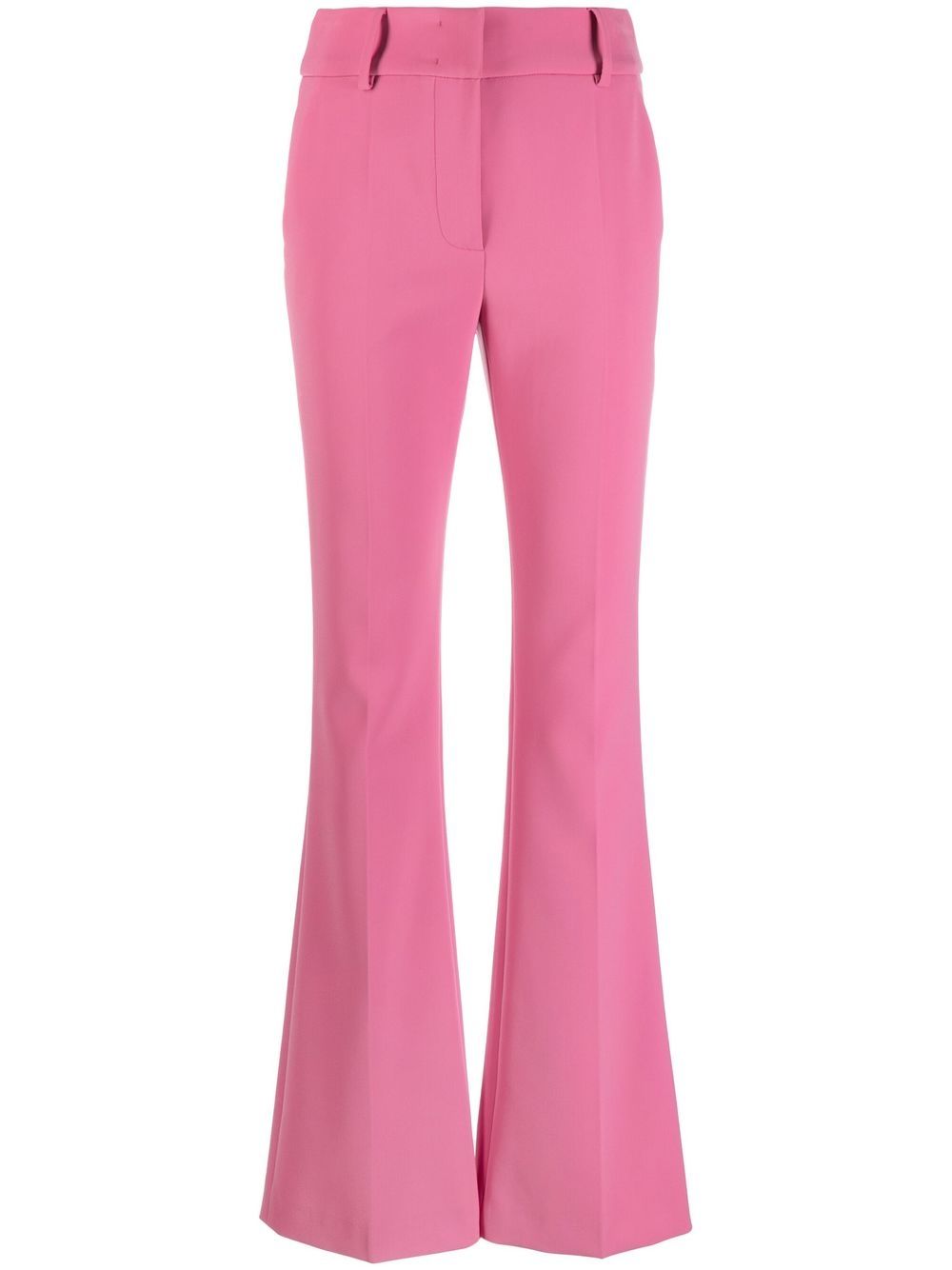모스키노 여성 tailored flared trousers - Pink J03015824