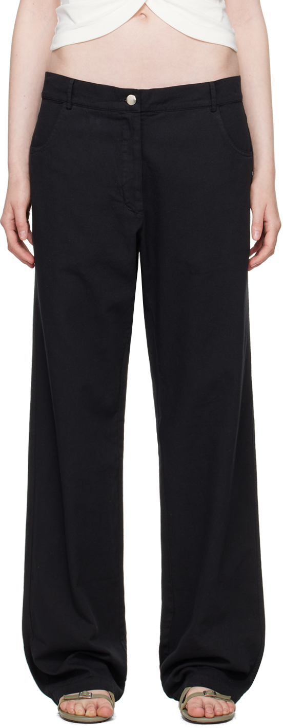 기마구아스 여성 블랙 알렉스 슬랙스 241776F087029