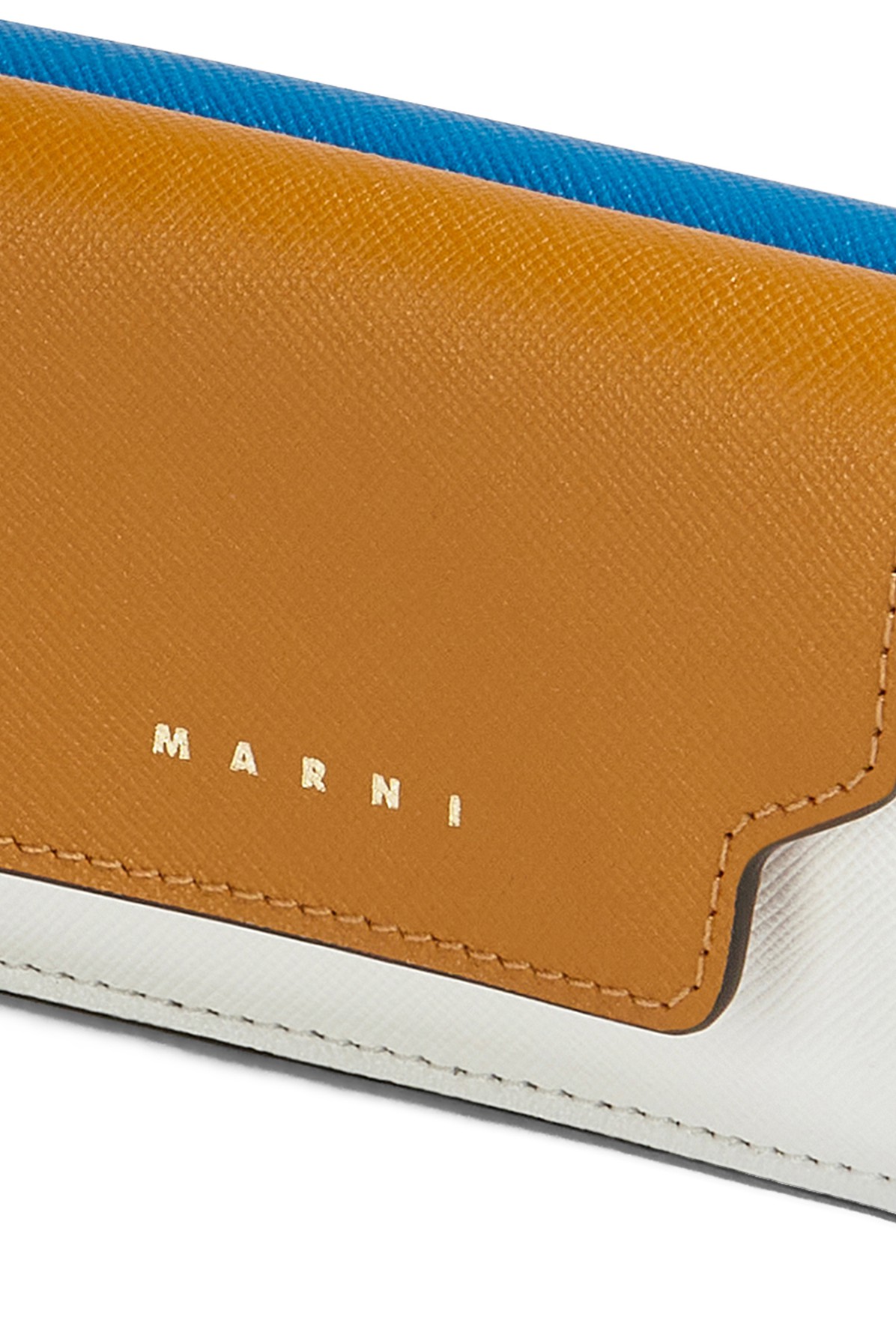 Marni Women's Tri-Fold Saffiano Leather Wallet